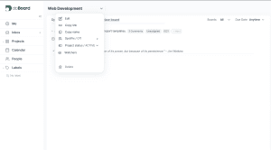 Enabling Spotfix website feedback widget in doBoard project settings